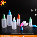 translucent color pe dropper bottle